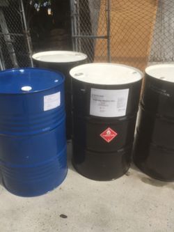 Metal barrels good to save water or oil