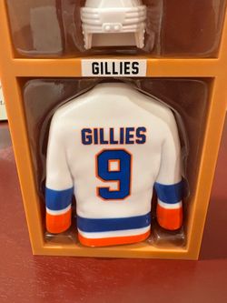 Clark Gillies New York Islanders Autographed Mini Locker Rare