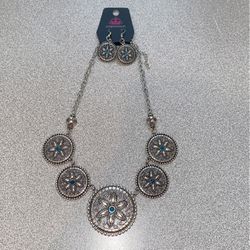 Necklace With Earrings 