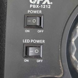 QFX PBX-1212 karaoke speaker. 