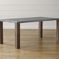 Crate & Barrel Dining Table. 72 X 38.