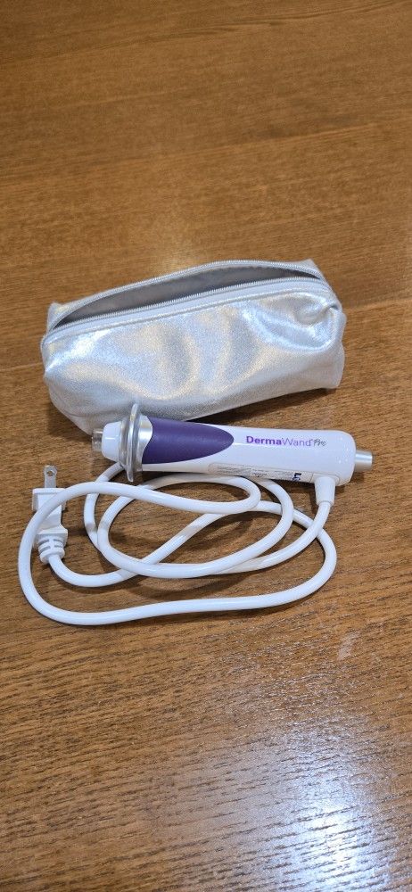 Derma Wand Pro Anti-Aging System - Portable Handheld Skincare Therapy Machine