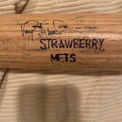 Darryl Strawberry Signed Bat