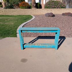 Entry console side table, thin