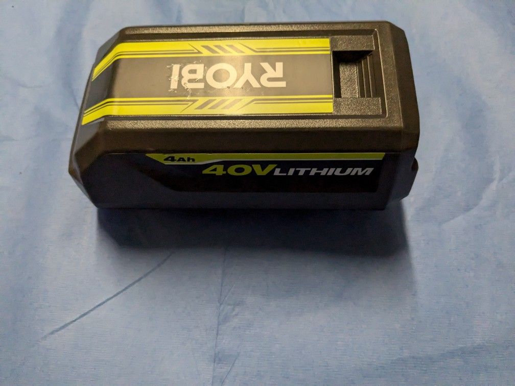 Ryobi 40 Volt Battery