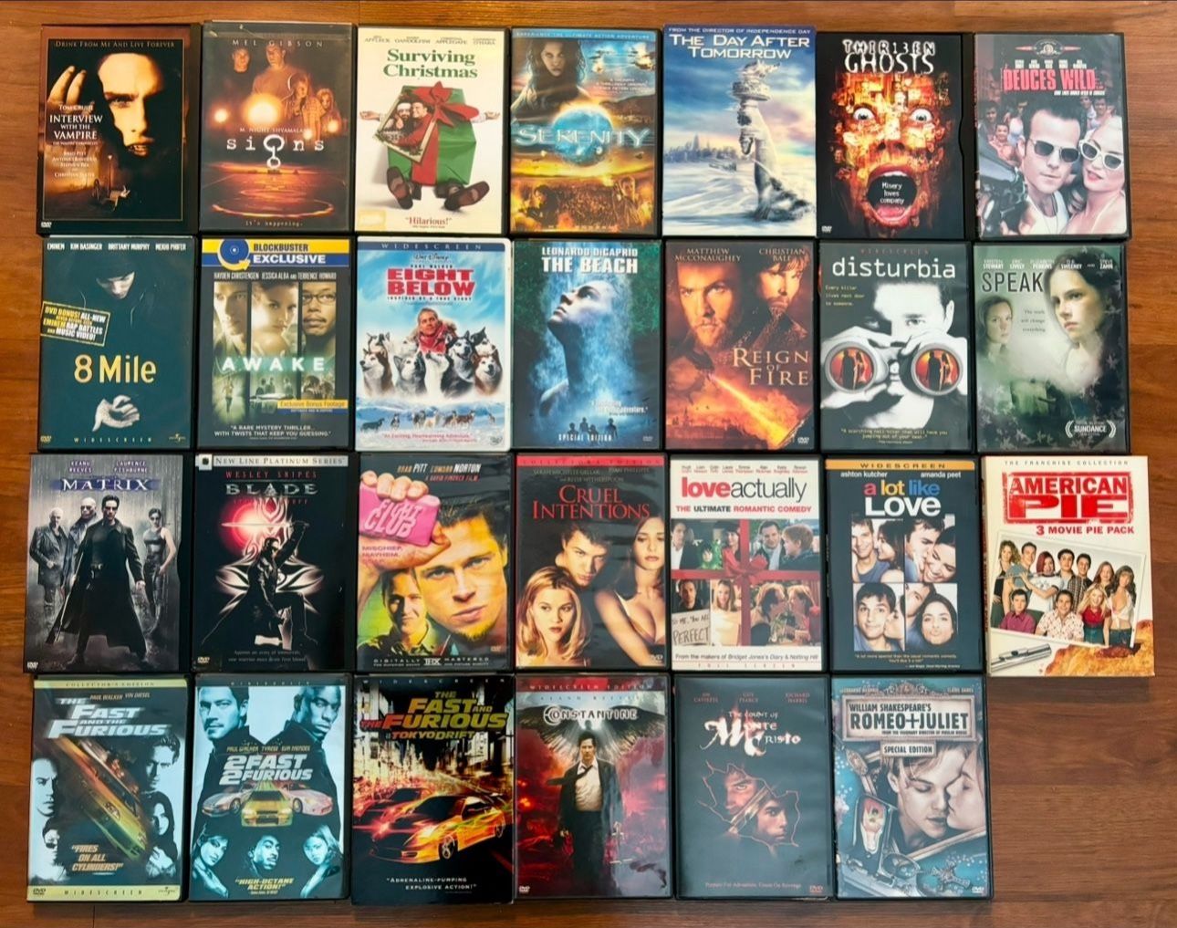 31 DVD's... $1 Per DVD