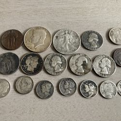 Vintage Coins Silver 