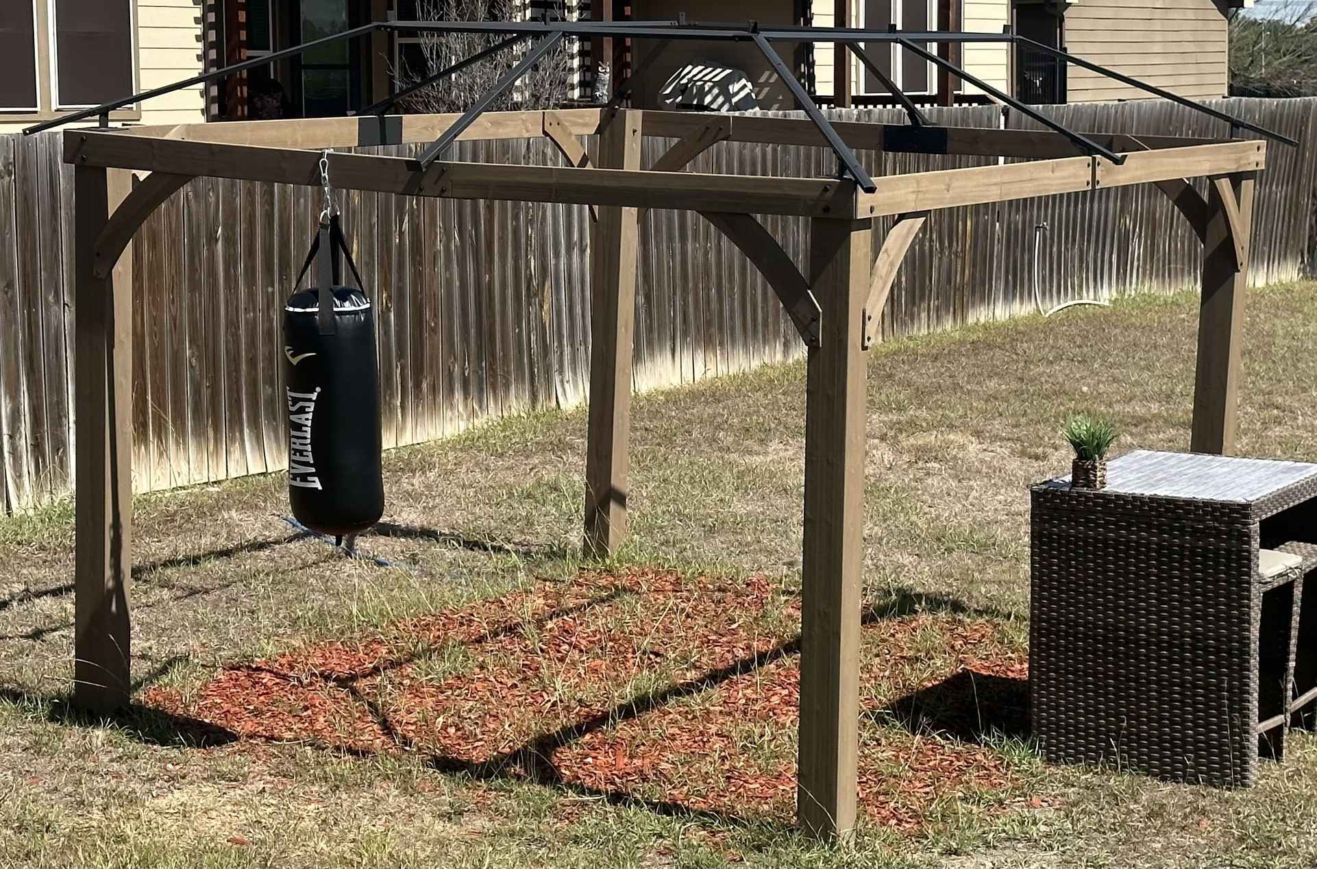 10' x 12' Wood Gazebo Frame for Sale in Schertz, TX OfferUp