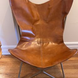 Leather Butterfly chair 