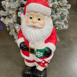 2.5 ft. LED Santa Holiday Porch Greeter