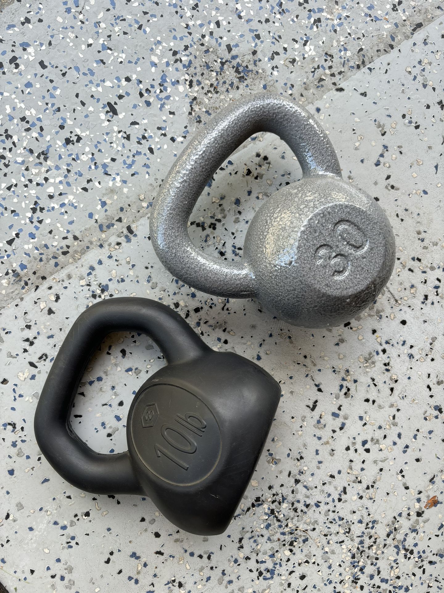 Kettle Bell. Plastic 10lb Only Left