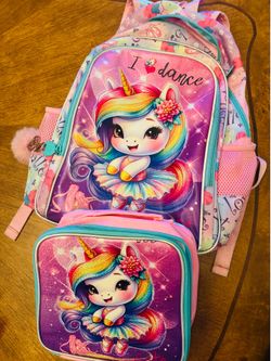 Backpack unicorn