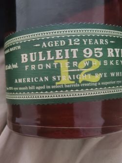 Bullet 12 year rye