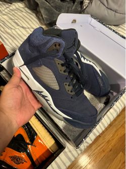 Retro 5 10.5 Midnight navy
