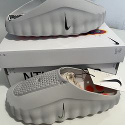 New Smoke Grey/Chrome Nike Mind 001  Size : 6M - 8W