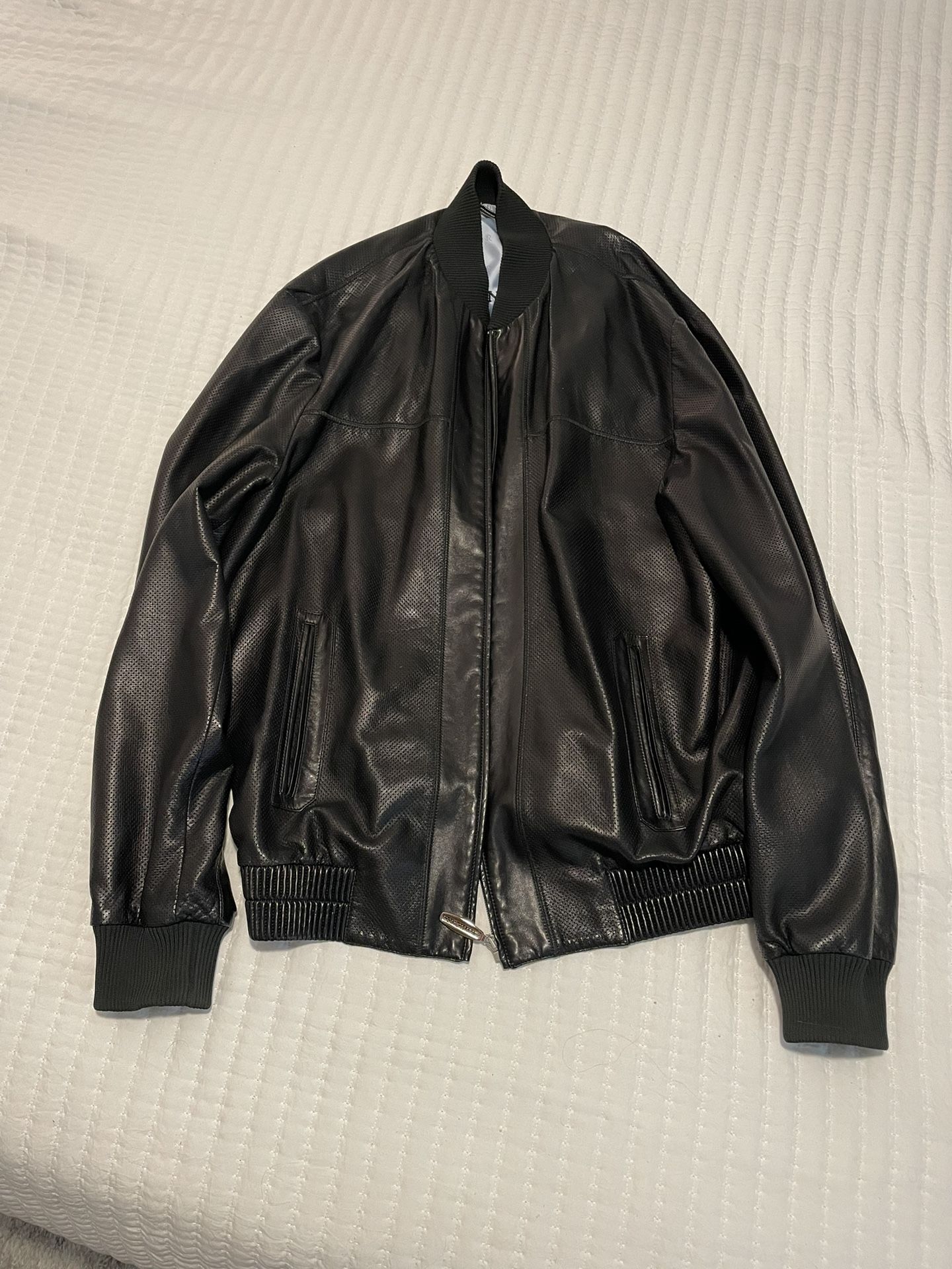 Stefano Ricci genuine Leather Jacketee