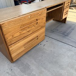 2-Piece Set Desk and Filing Cabinet