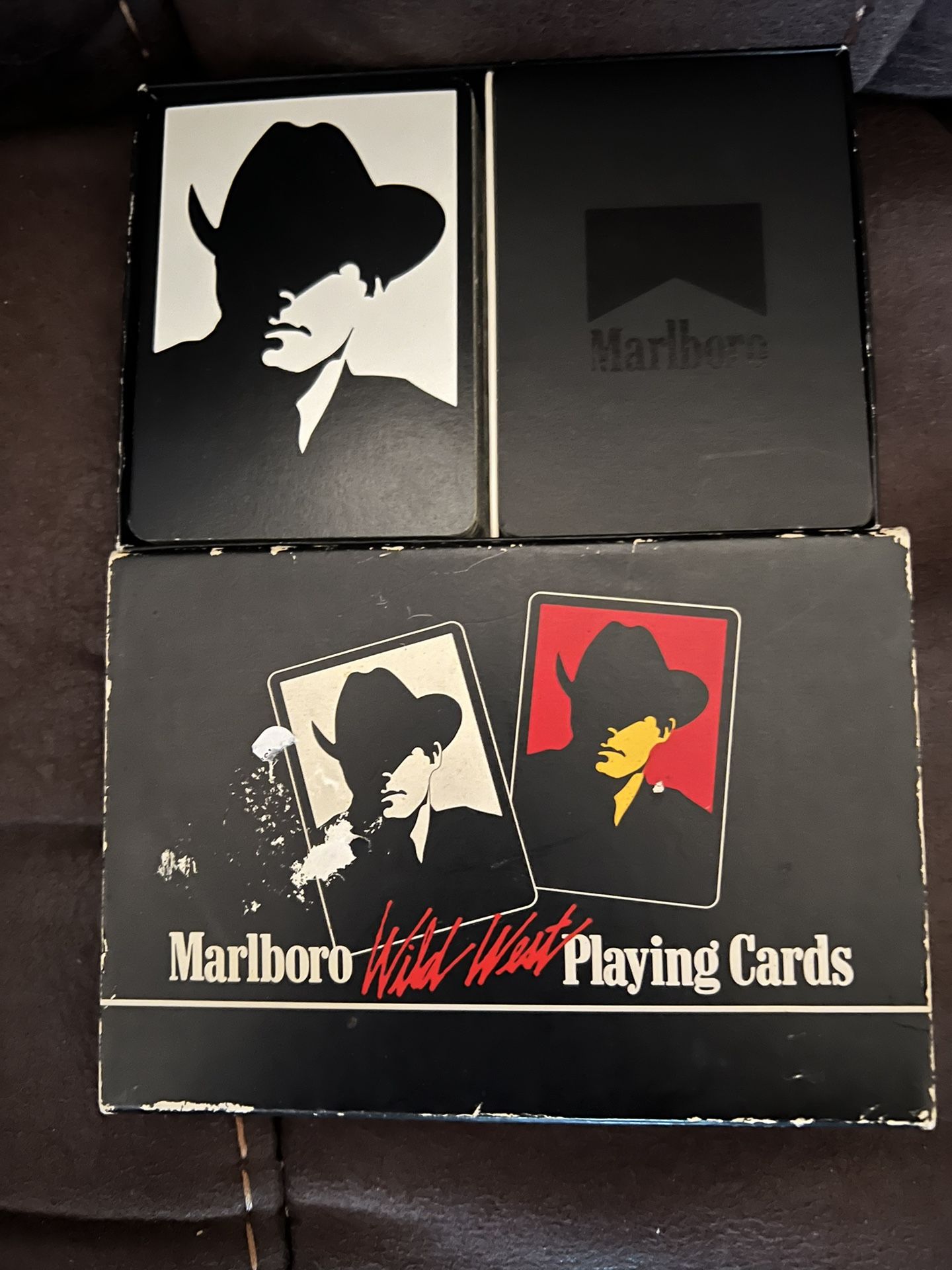 Marlboro Wild West Playing Cards Pre Owned