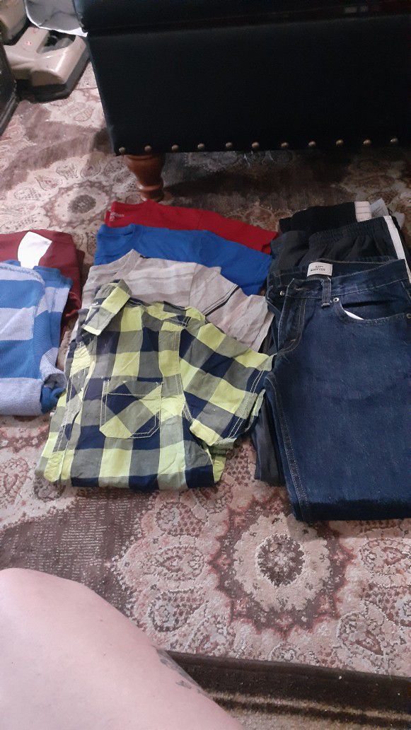 Great for Back To School Very Nice Boys. Size 14/16. 10 Pieces  Name Brands Clothes bundle 