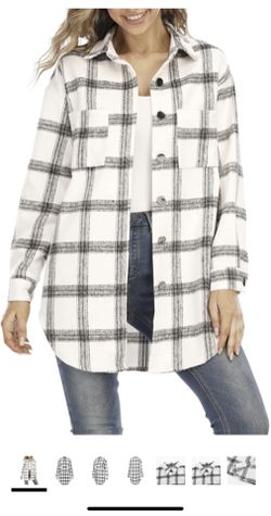 Women’s Plaid Flannel Jacket