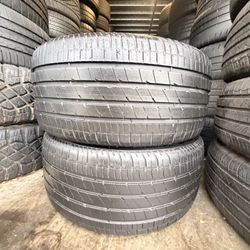 255/40/20 Goodyear Eagle F1 60%+ Tread (2)