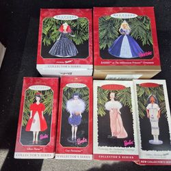 Barbie Hallmark Ornaments 