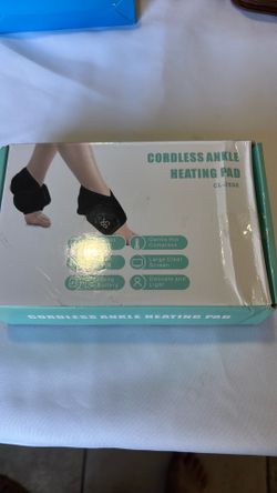 Ankle heating pad