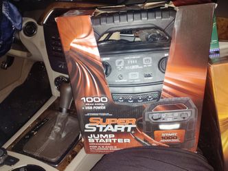 Super Start 1200  & 1000 Amp Jump Starter -