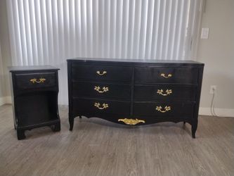 Dresser & side table/nightstand
