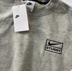 Nike Stussy grey sweatshirt