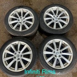 Infiniti 18” Rims (wheels and tires)