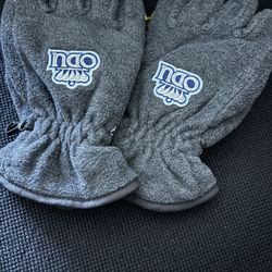 Silver ODU Fleece Gloves