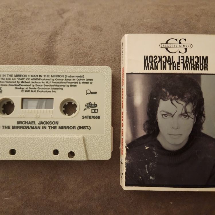 Michael Jackson Man In The Mirror Cassette for Sale in Phoenix, AZ