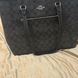 Large Black Coach Purse