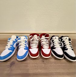 Jordan Air Jordan 1 Sneakers All 3 pairs as a set