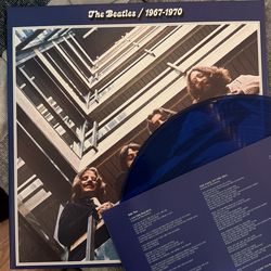 The Beatles 1(contact info removed) blue vinyl