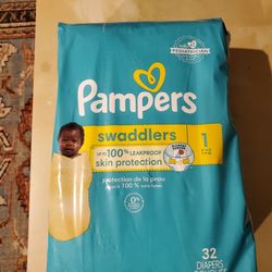 Pamper DIAPERS SIZE 1
