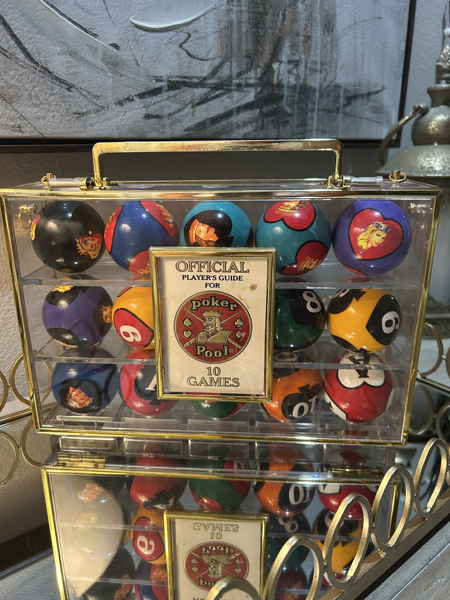 POKER POOL TABLE BALLS