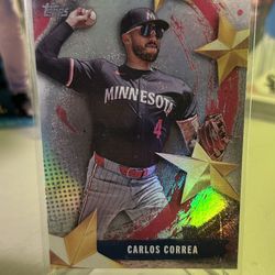 2025 Topps Carlos Correa Mlb Stars