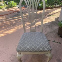 Antique Dining Chairs, Set Of 8