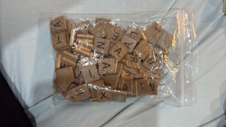 Scrabble tiles