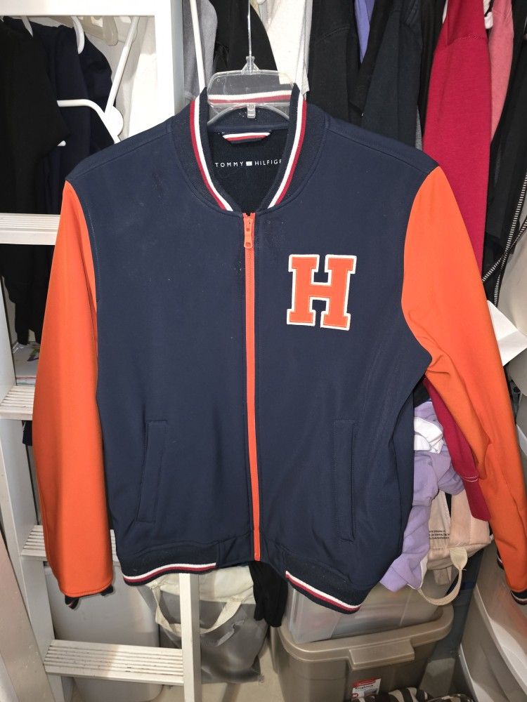 Tommy Hilfigher Varsity Jacket Good Shape