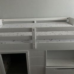 Loft Twin Bed Mattress Included