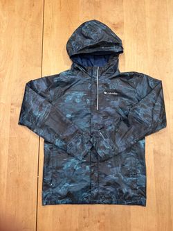 Columbia Omni-Tech Waterproof Jacket Juniors Large 14/16 Like New Condition!