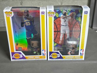Funko Pop Trading Cards LeBron James & Anthony Davis Lakers