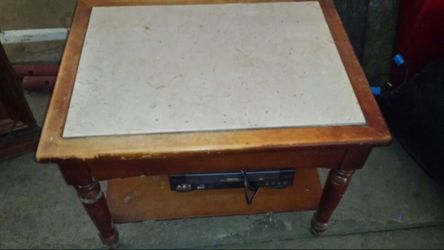 Pair of end tables