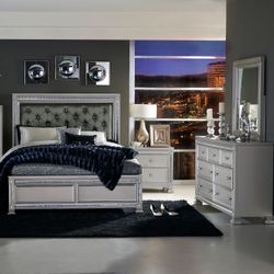 4-PCS Queen Size Bedroom Set In Offer 🔥🔥🔥