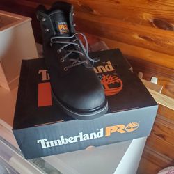 Work Boots Timberland Blk Size 13