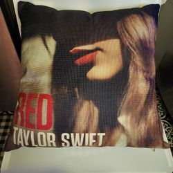 Taylor Swift RED Concert Tour PILLOW 