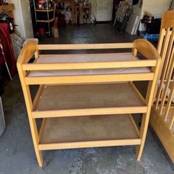 Baby Change Table Shelving - Like New 